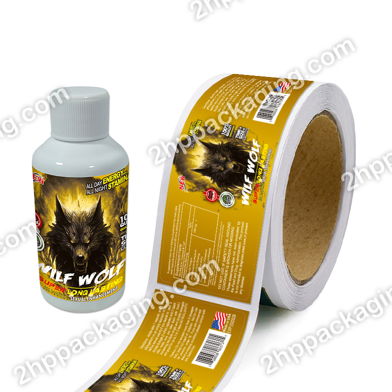 WILF WOLF-Lable-1508 Sex pill Lable Wolf