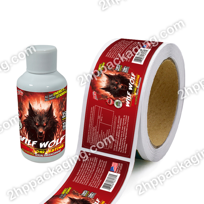 WILF WOLF-Lable-1512 Sex pill Lable Wolf
