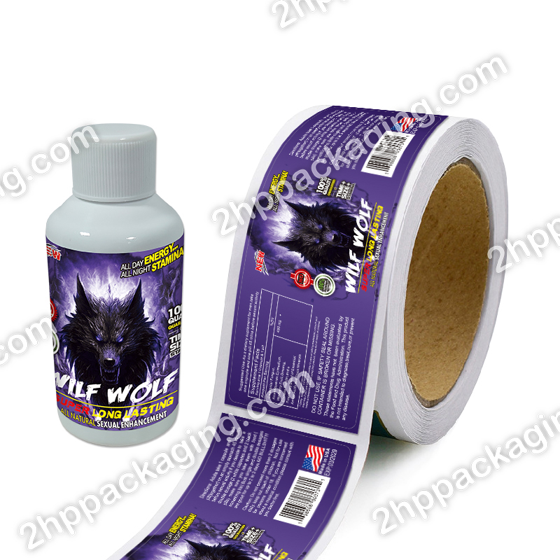 WILF WOLF-Lable-1524 Sex pill Lable Wolf