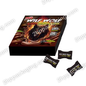 100% Recyclable Plastic Stock Stand up Chocolate Bag Doypack Pouch Food Package for Chocolate