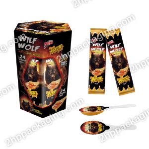 7ml 10ml Honey PP Spoon Packing Heat Seal Printed Aluminum Aluminum Foil Lids