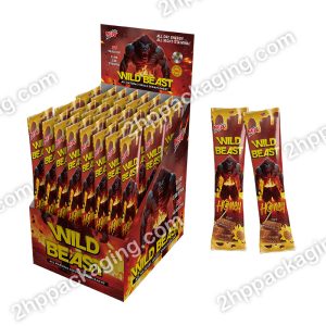 American Honey Power VIP Kingdom Royal Honey Male Enhancement Aphrodisiac with Kraft Paper Packaging for Beverages